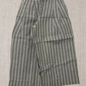 Striped Wide-Leg Pants